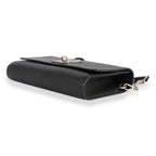 Louis Vuitton Louis Vuitton Black Taurillon Leather Lockme Short Handle Clutch