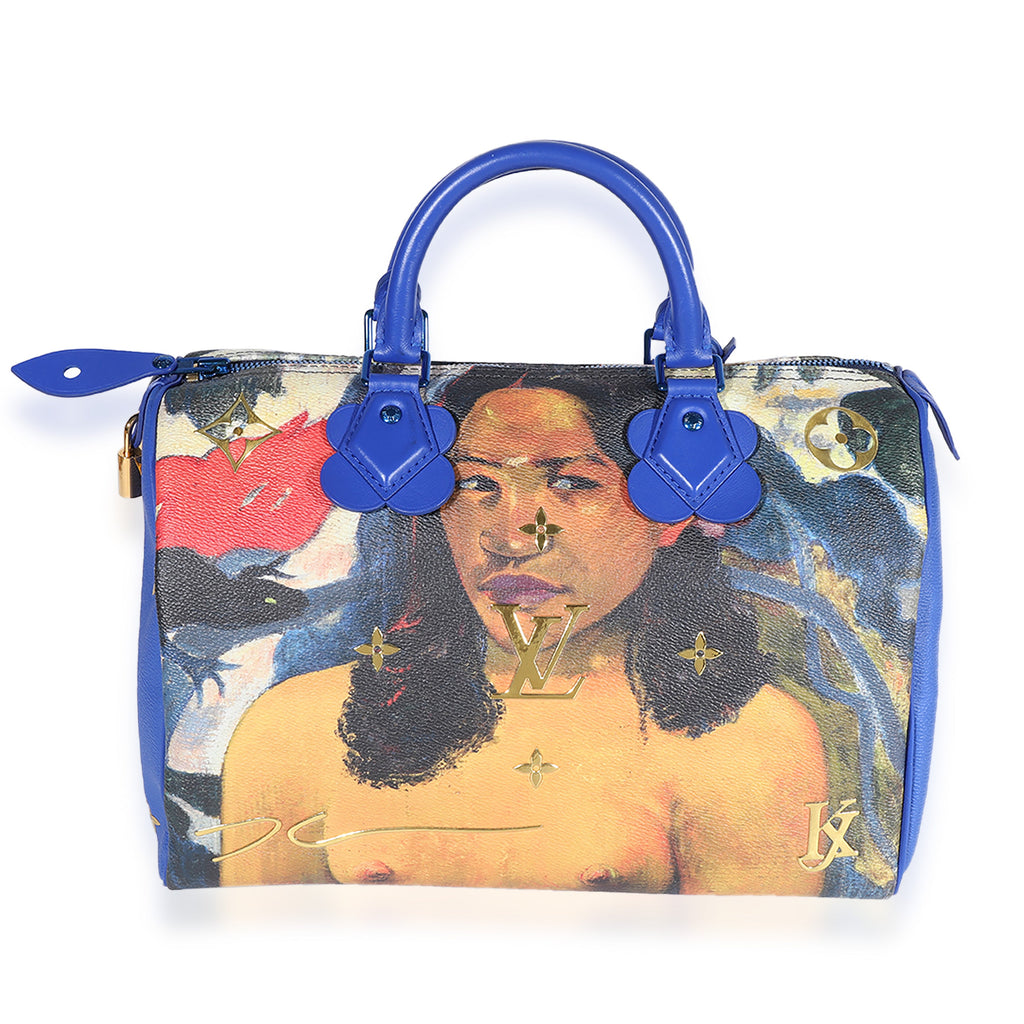 Louis Vuitton Louis Vuitton x Jeff Koons Masters Gauguin Speedy 30