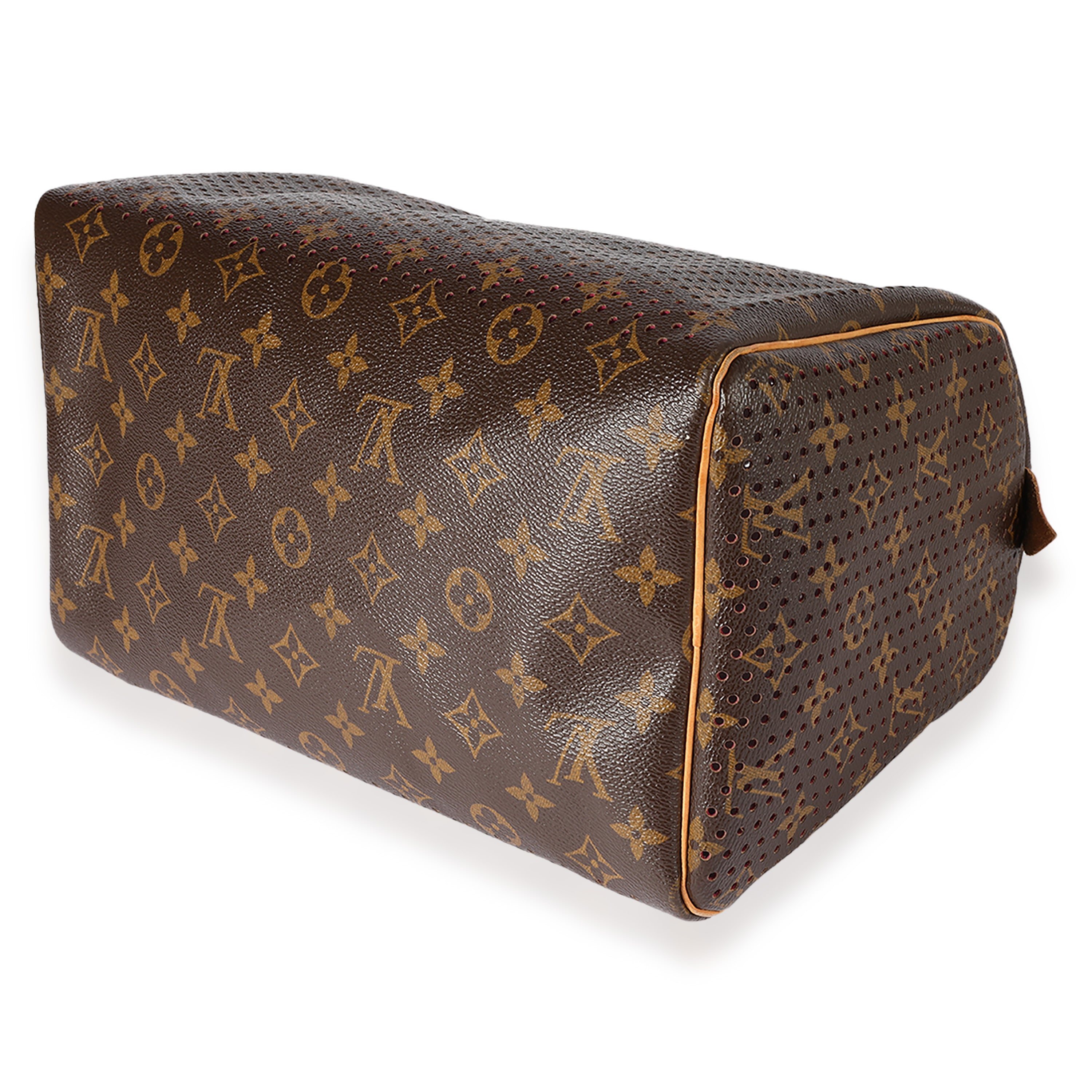 Louis Vuitton Louis Vuitton Limited Edition Monogram Canvas Perforated Speedy 30
