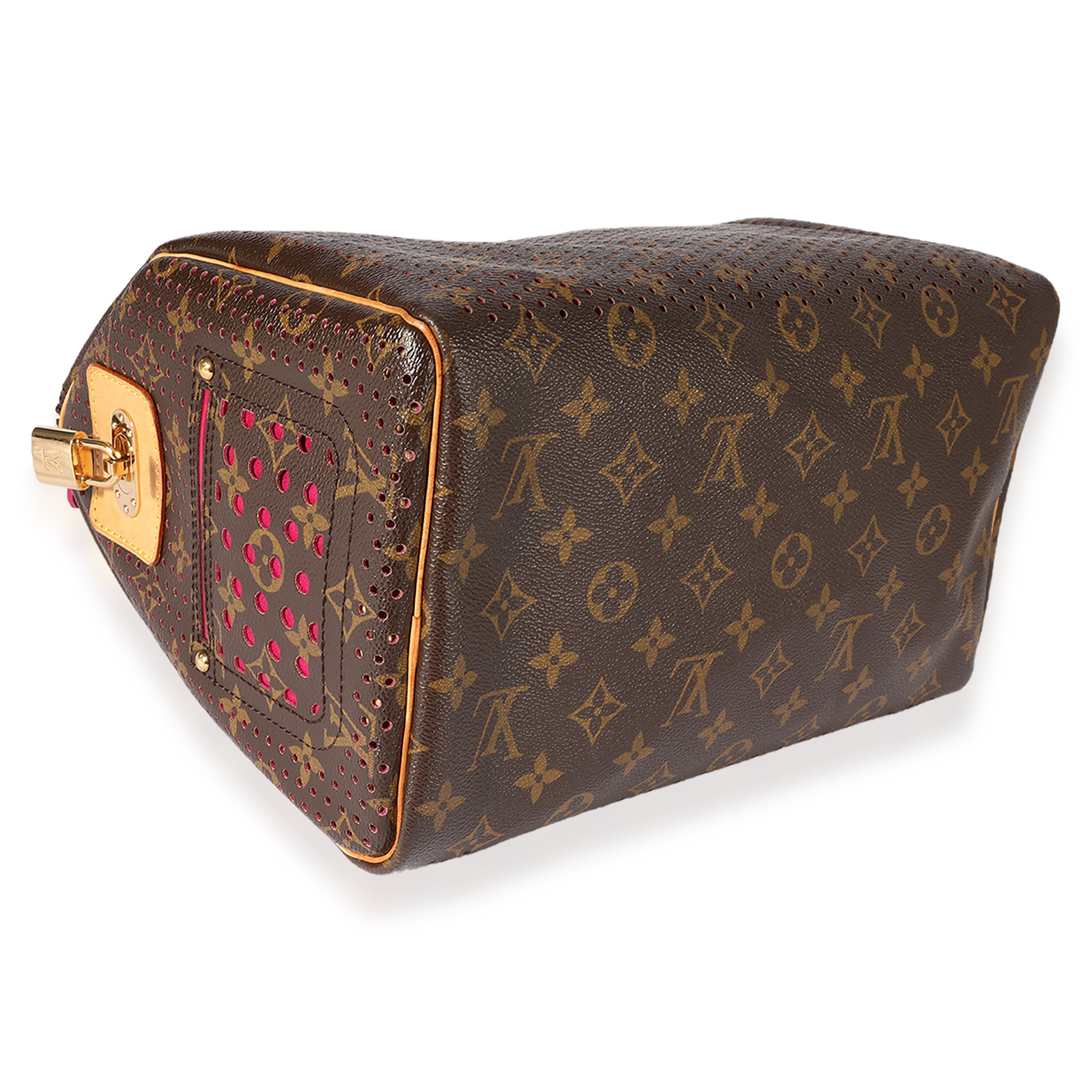Louis Vuitton Louis Vuitton Limited Edition Monogram Canvas Perforated Speedy 30