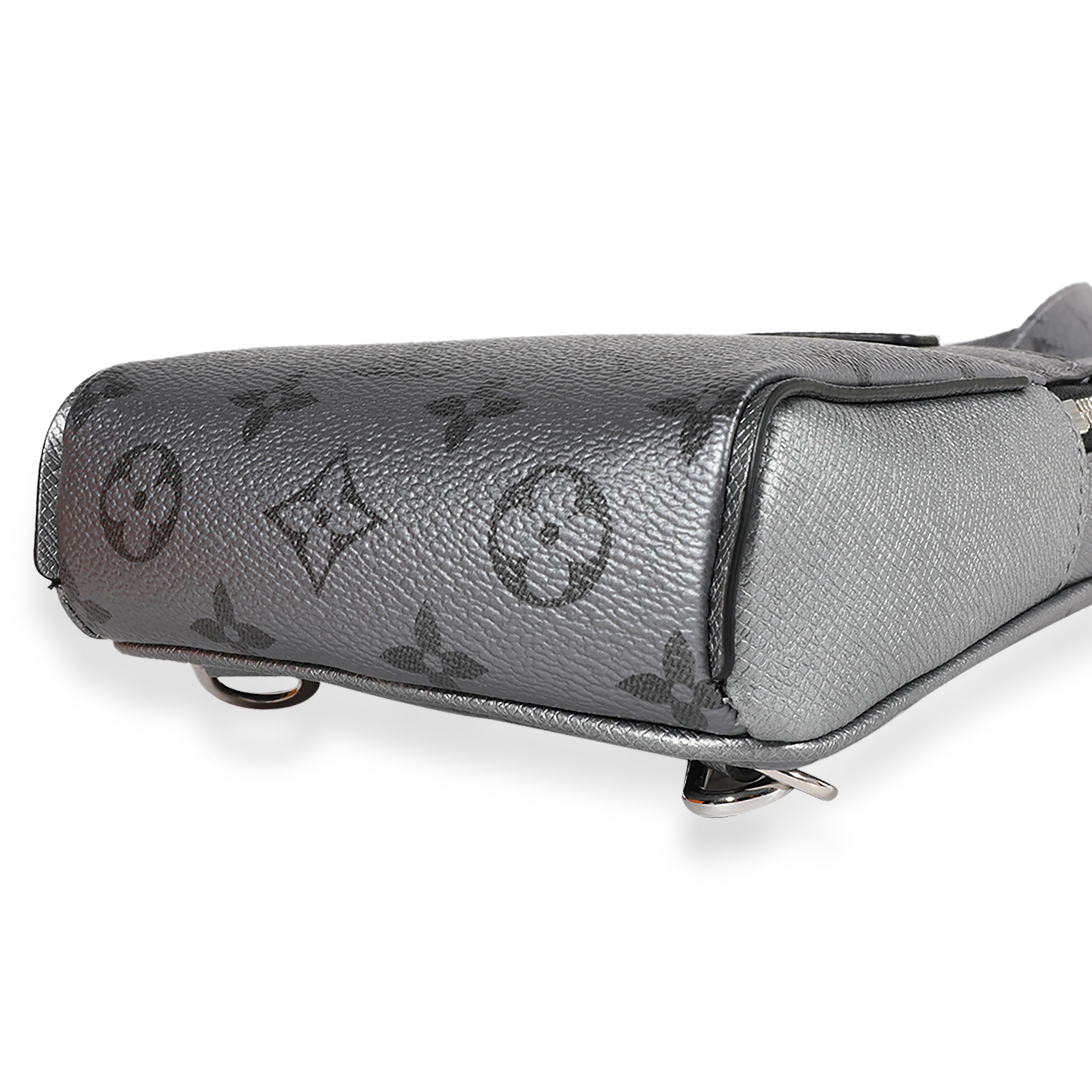 Louis Vuitton Louis Vuitton Silver Taigarama Outdoor Sling Bag