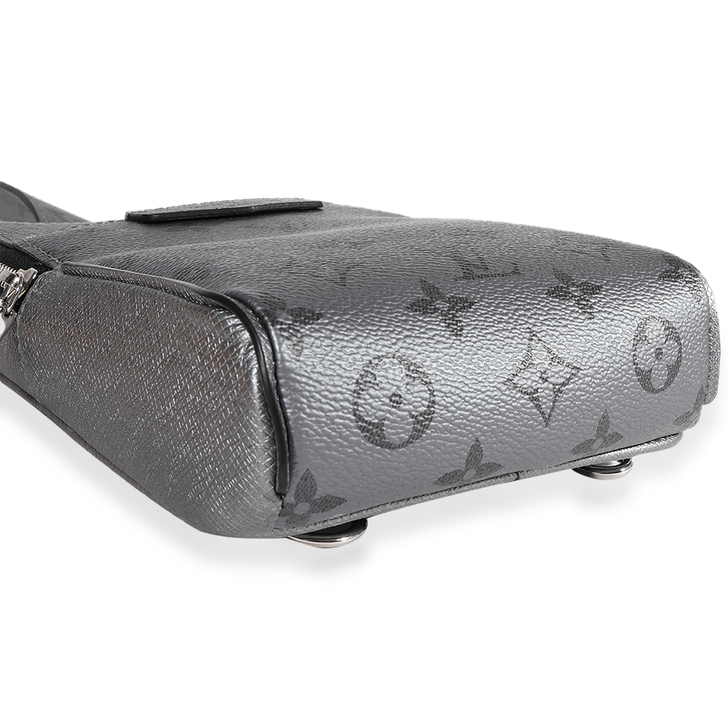 Louis Vuitton Louis Vuitton Silver Taigarama Outdoor Sling Bag