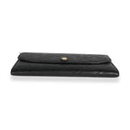 Louis Vuitton Louis Vuitton Black Monogram Empreinte Emilie Wallet