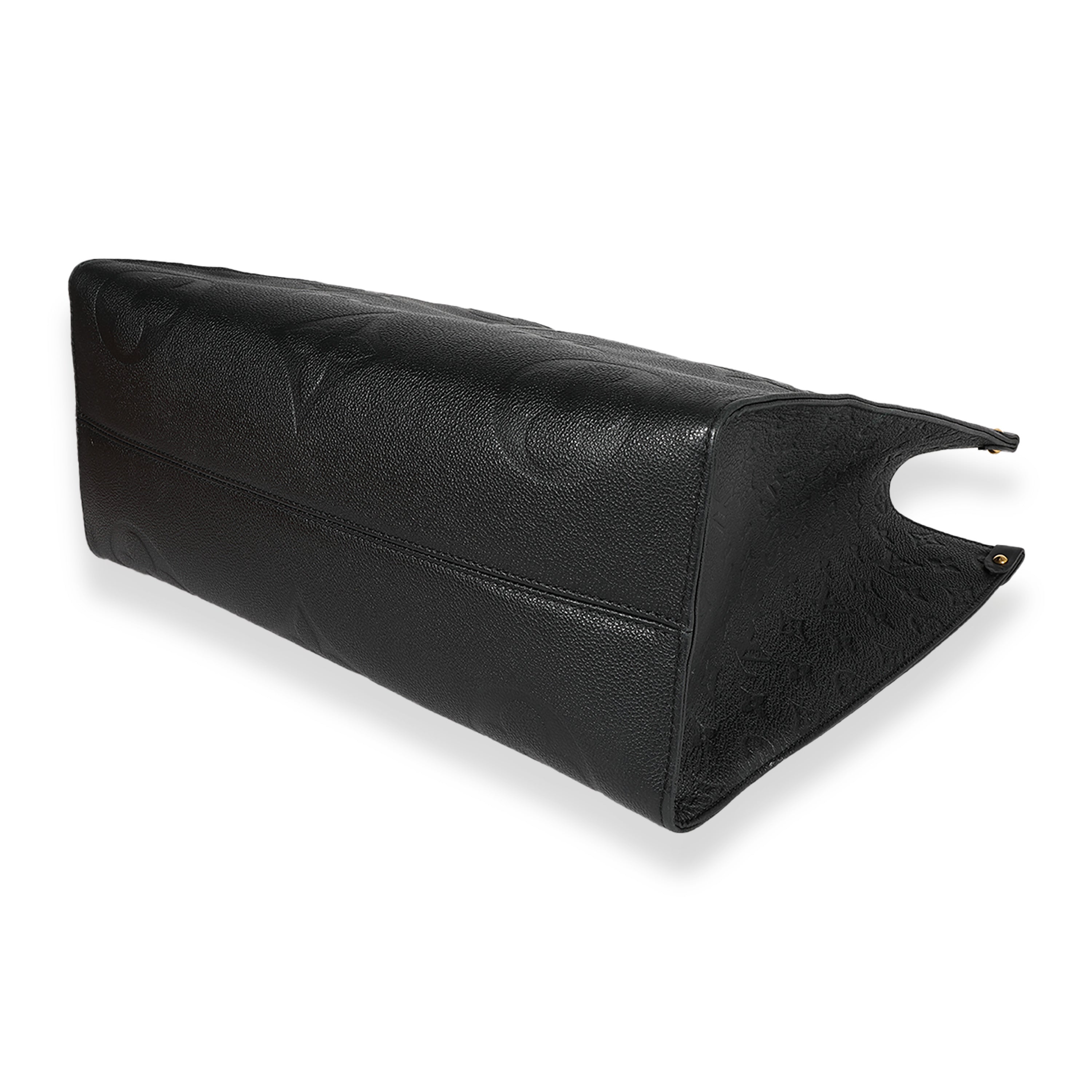 Louis Vuitton Louis Vuitton Black Monogram Empreinte Onthego GM