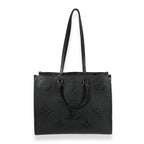 Louis Vuitton Louis Vuitton Black Monogram Empreinte Onthego GM