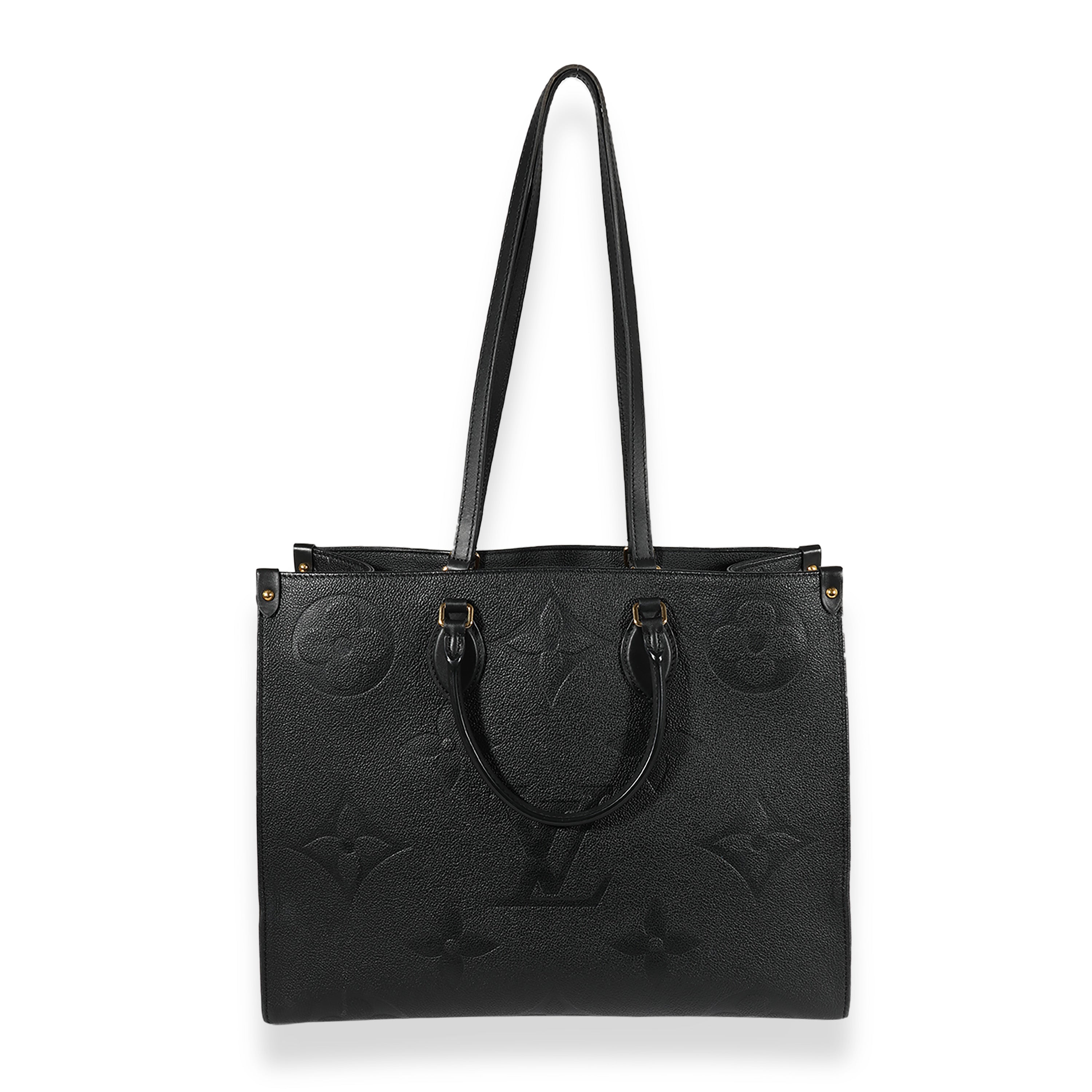 Louis Vuitton Louis Vuitton Black Monogram Empreinte Onthego GM