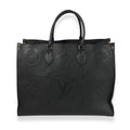 Louis Vuitton Louis Vuitton Black Monogram Empreinte Onthego GM
