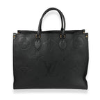 Louis Vuitton Louis Vuitton Black Monogram Empreinte Onthego GM