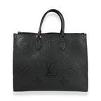 Louis Vuitton Louis Vuitton Black Monogram Empreinte Onthego GM