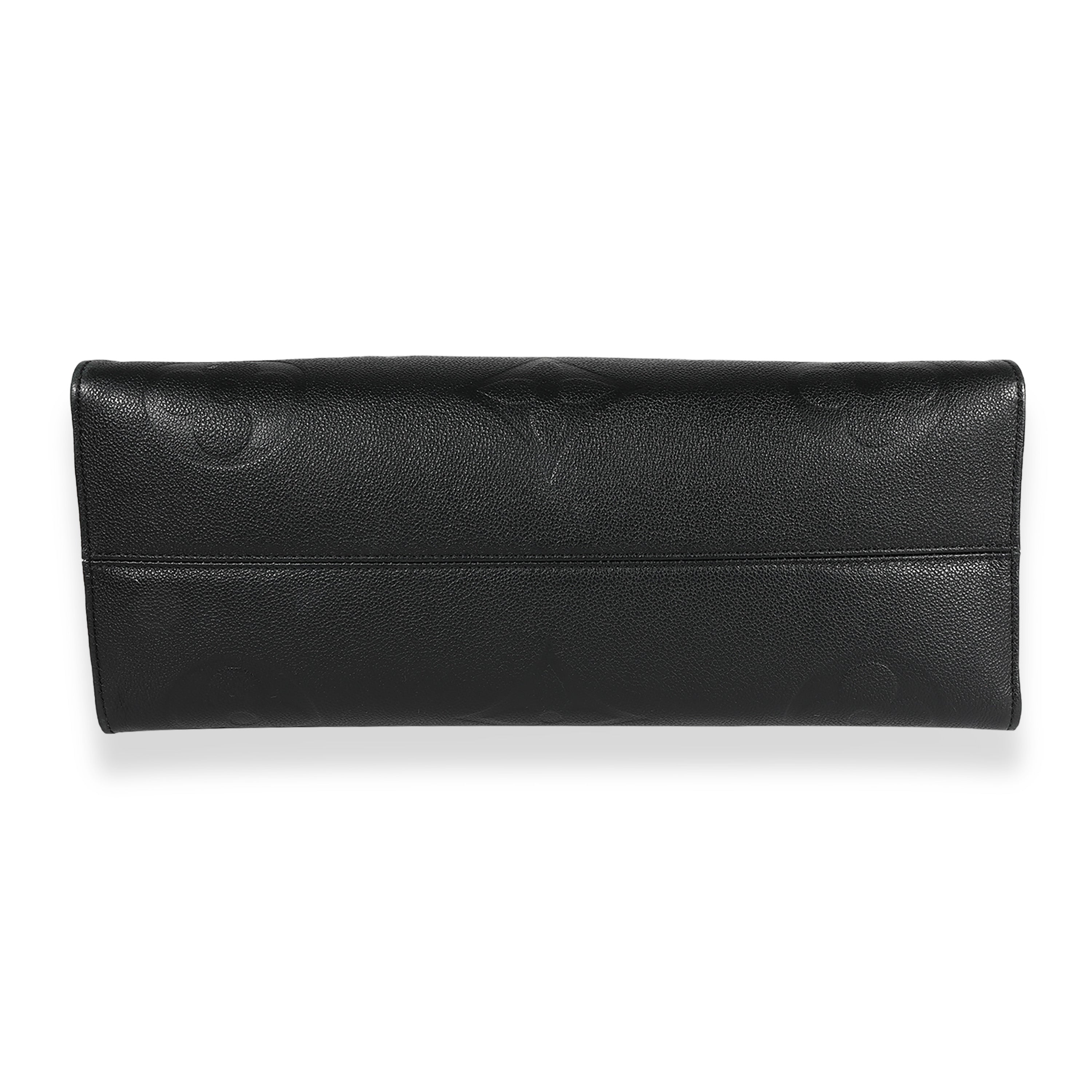 Louis Vuitton Louis Vuitton Black Monogram Empreinte Onthego GM