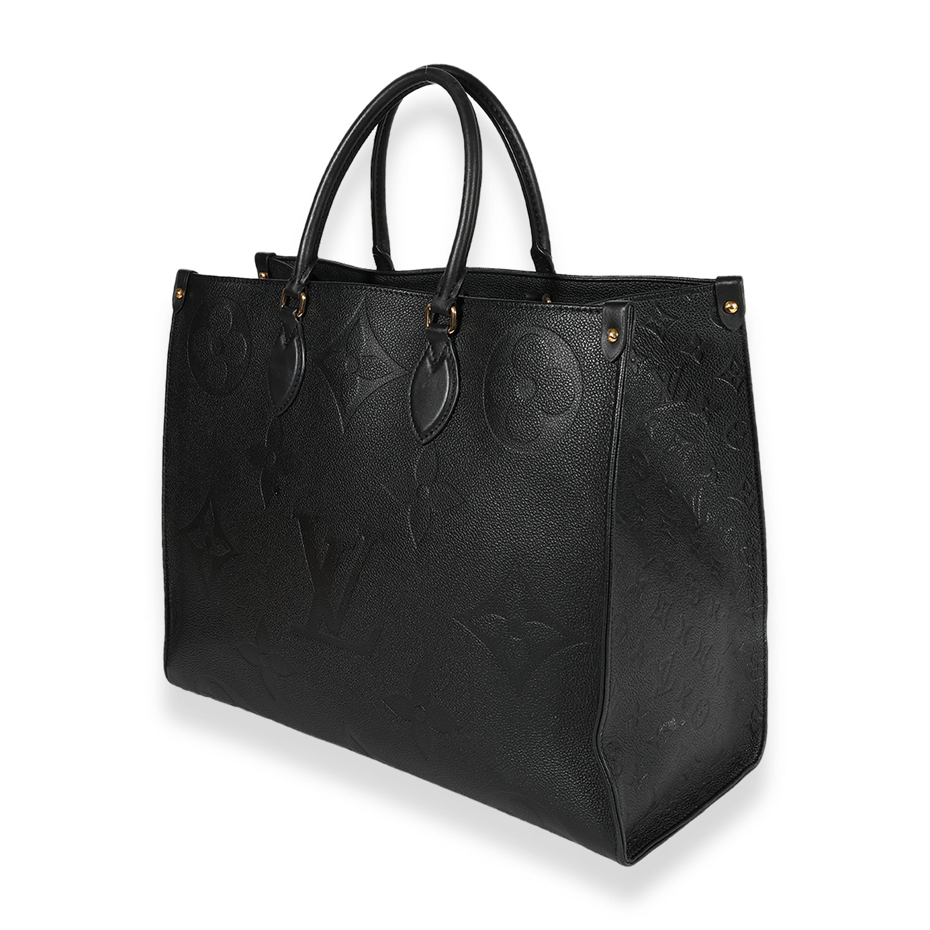 Louis Vuitton Louis Vuitton Black Monogram Empreinte Onthego GM
