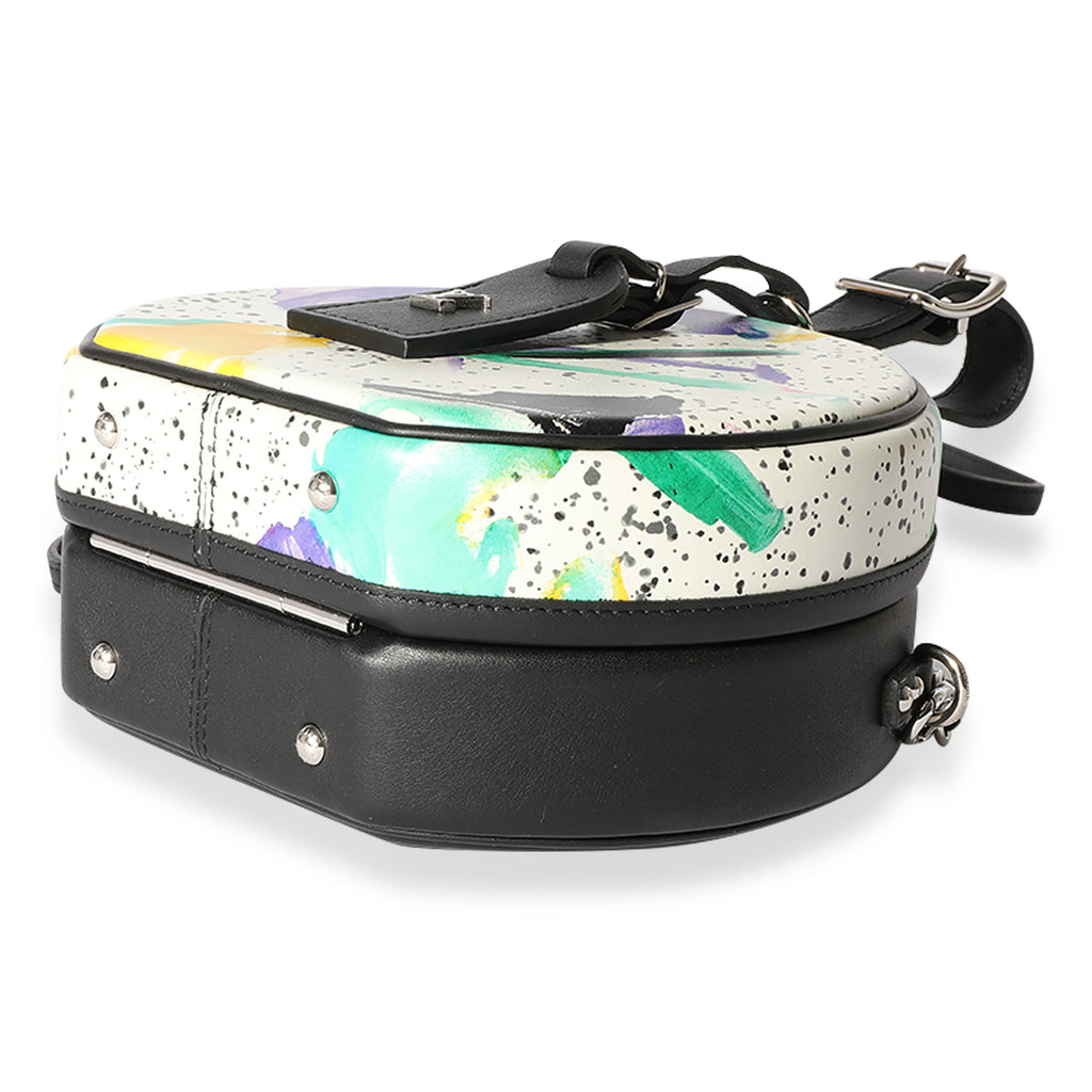 Louis Vuitton Louis Vuitton White Splash Print Petite Boite Chapeau