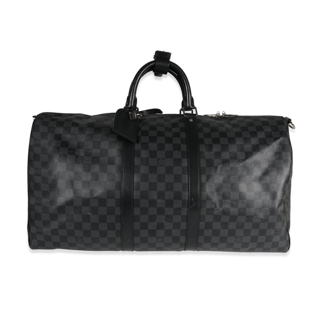 Louis Vuitton Louis Vuitton Damier Graphite Keepall Bandoulière 55