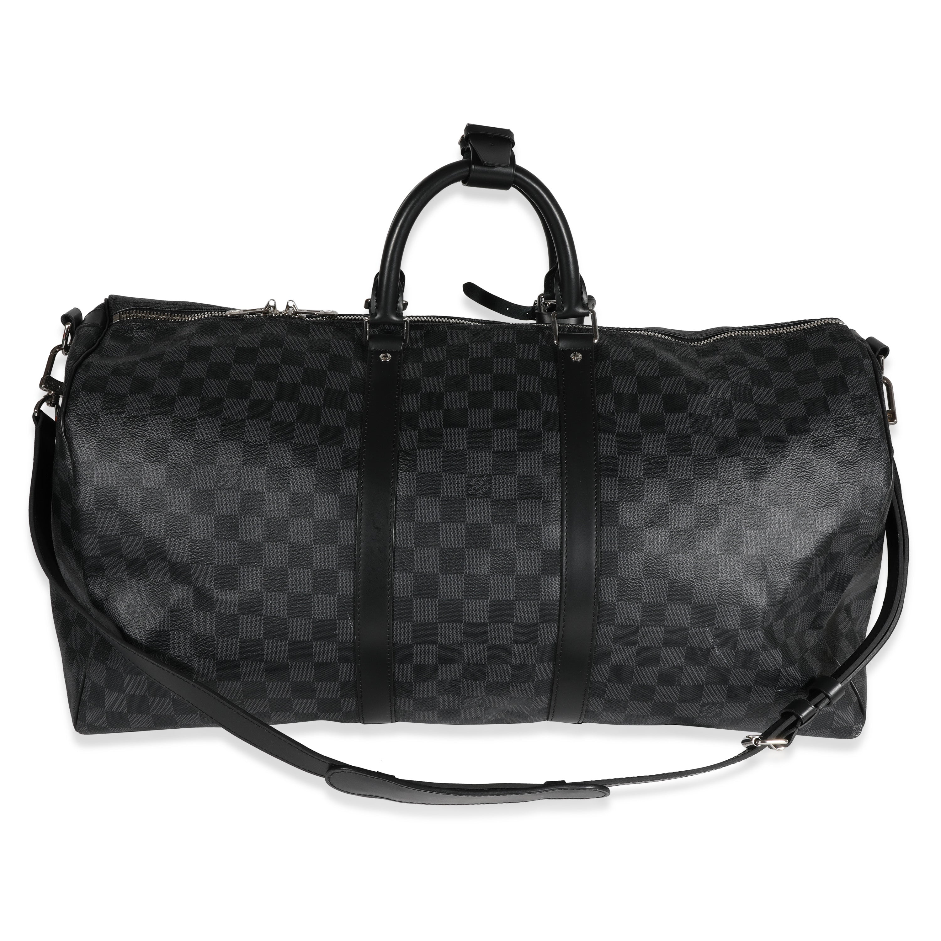 Louis Vuitton Louis Vuitton Damier Graphite Keepall Bandoulière 55
