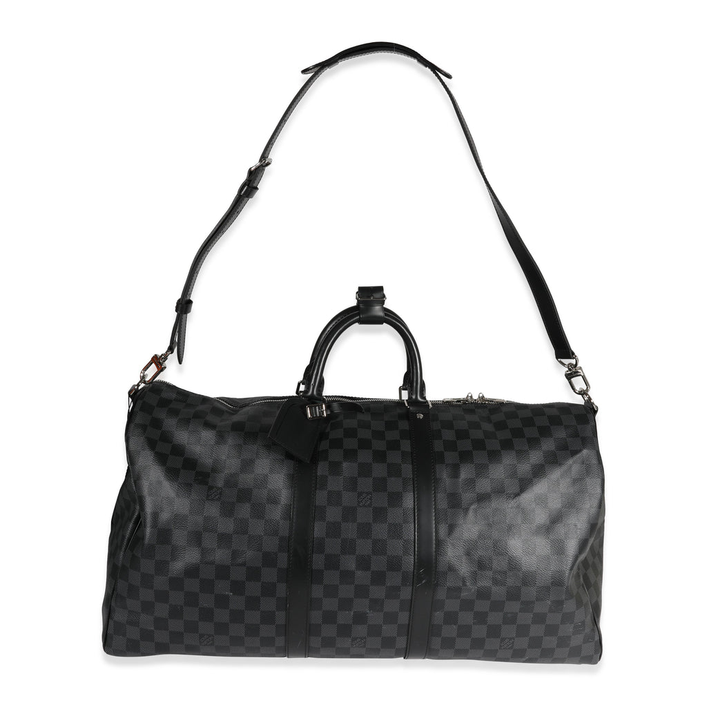 Louis Vuitton Louis Vuitton Damier Graphite Keepall Bandoulière 55