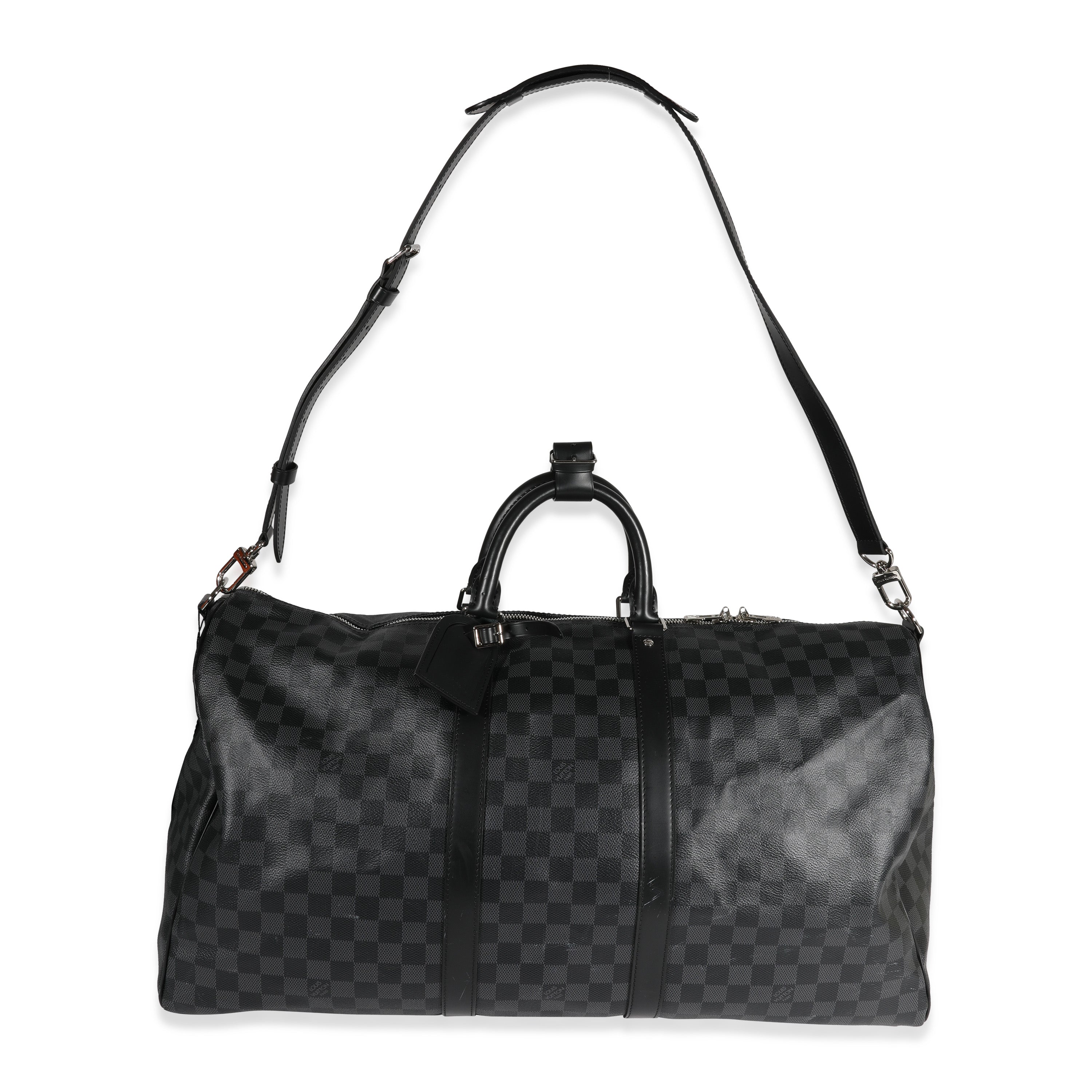 Louis Vuitton Louis Vuitton Damier Graphite Keepall Bandoulière 55