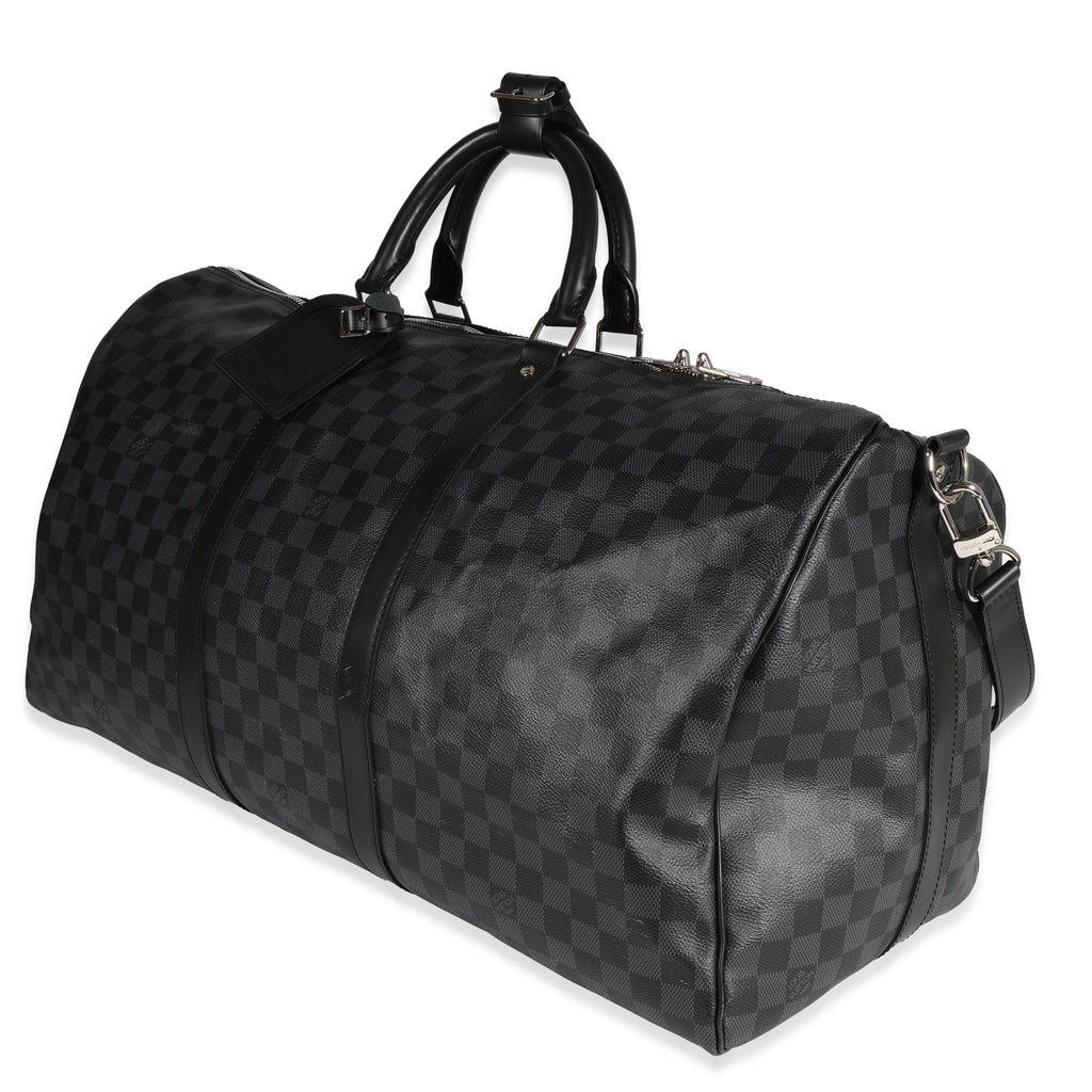 Louis Vuitton Louis Vuitton Damier Graphite Keepall Bandoulière 55
