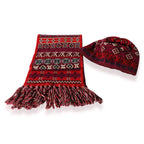 Louis Vuitton Kids Multicolor Monogram Cashmere Hat & Scarf Set 2/4