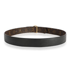 Louis Vuitton Louis Vuitton Reversible Monogram Canvas & Epi Leather 35mm LV Circle Belt
