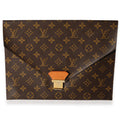 Louis Vuitton Louis Vuitton Vintage Monogram Canvas Envelope Clutch