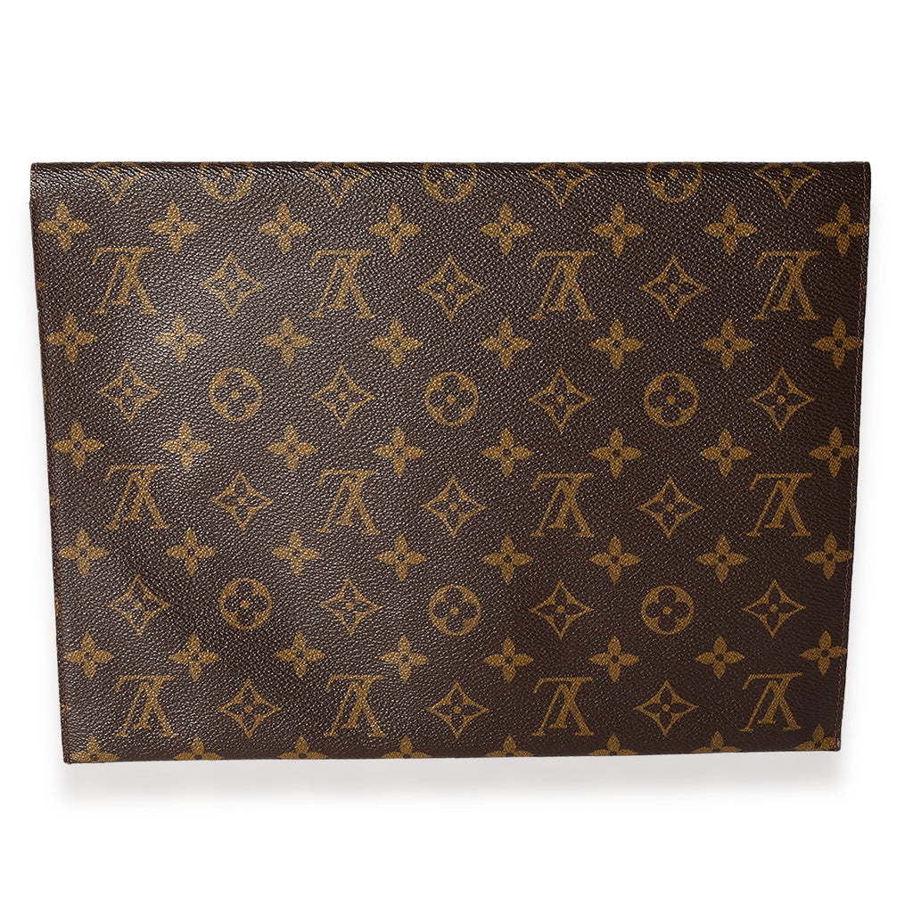 Louis Vuitton Louis Vuitton Vintage Monogram Canvas Envelope Clutch