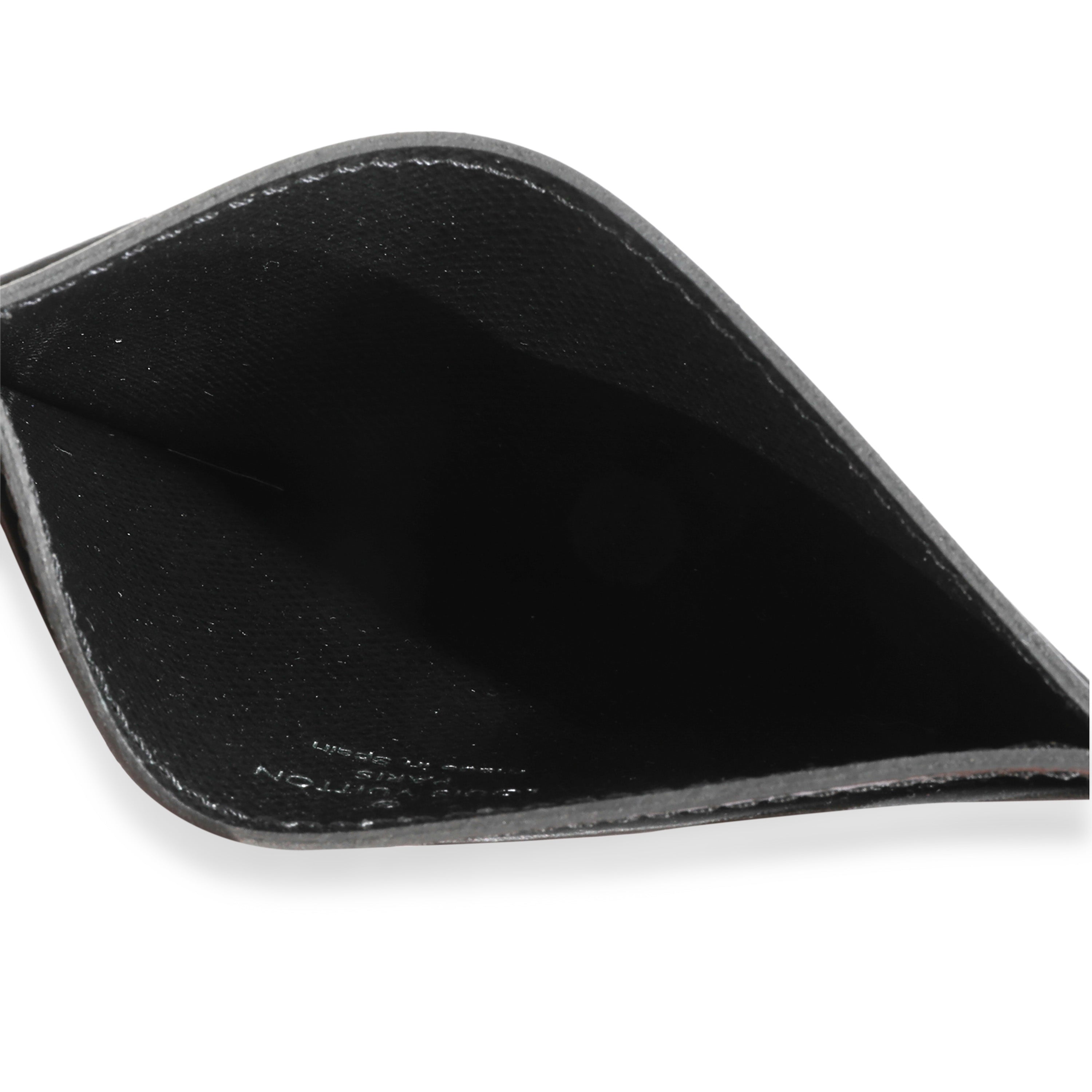 Louis Vuitton Black Epi Card Holder
