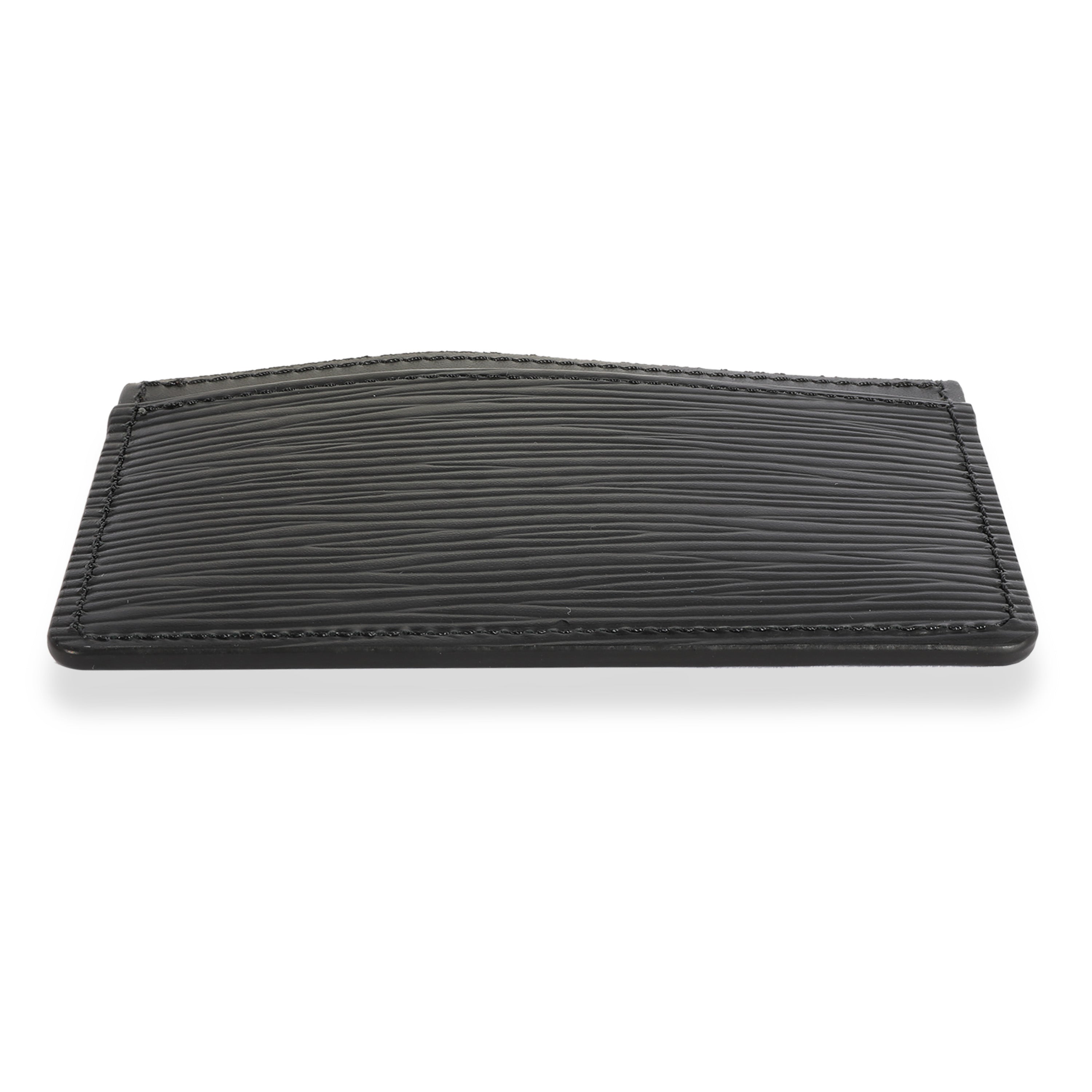 Louis Vuitton Black Epi Card Holder