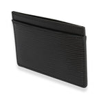Louis Vuitton Black Epi Card Holder