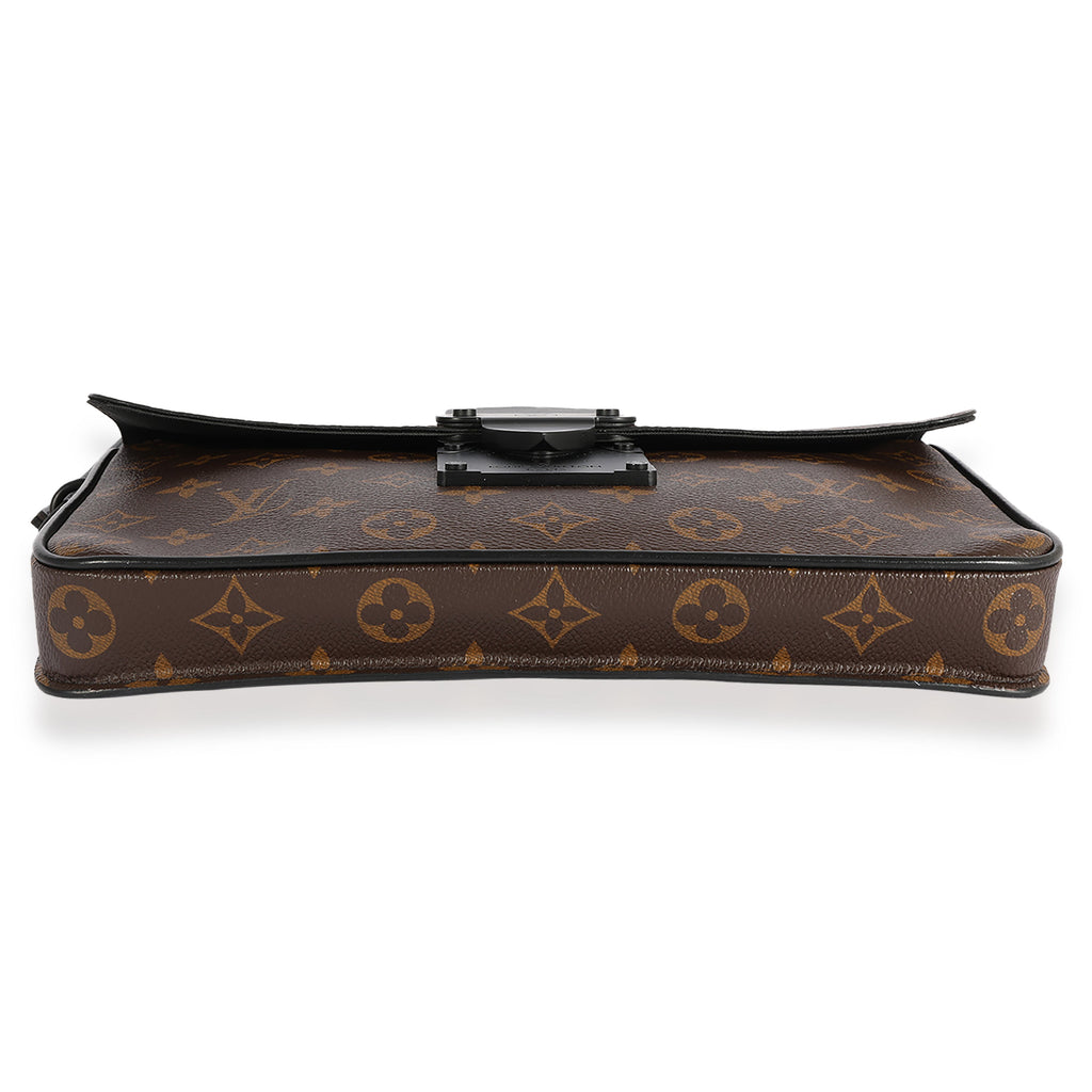 Louis Vuitton Louis Vuitton Monogram Canvas S Lock A4 Pouch