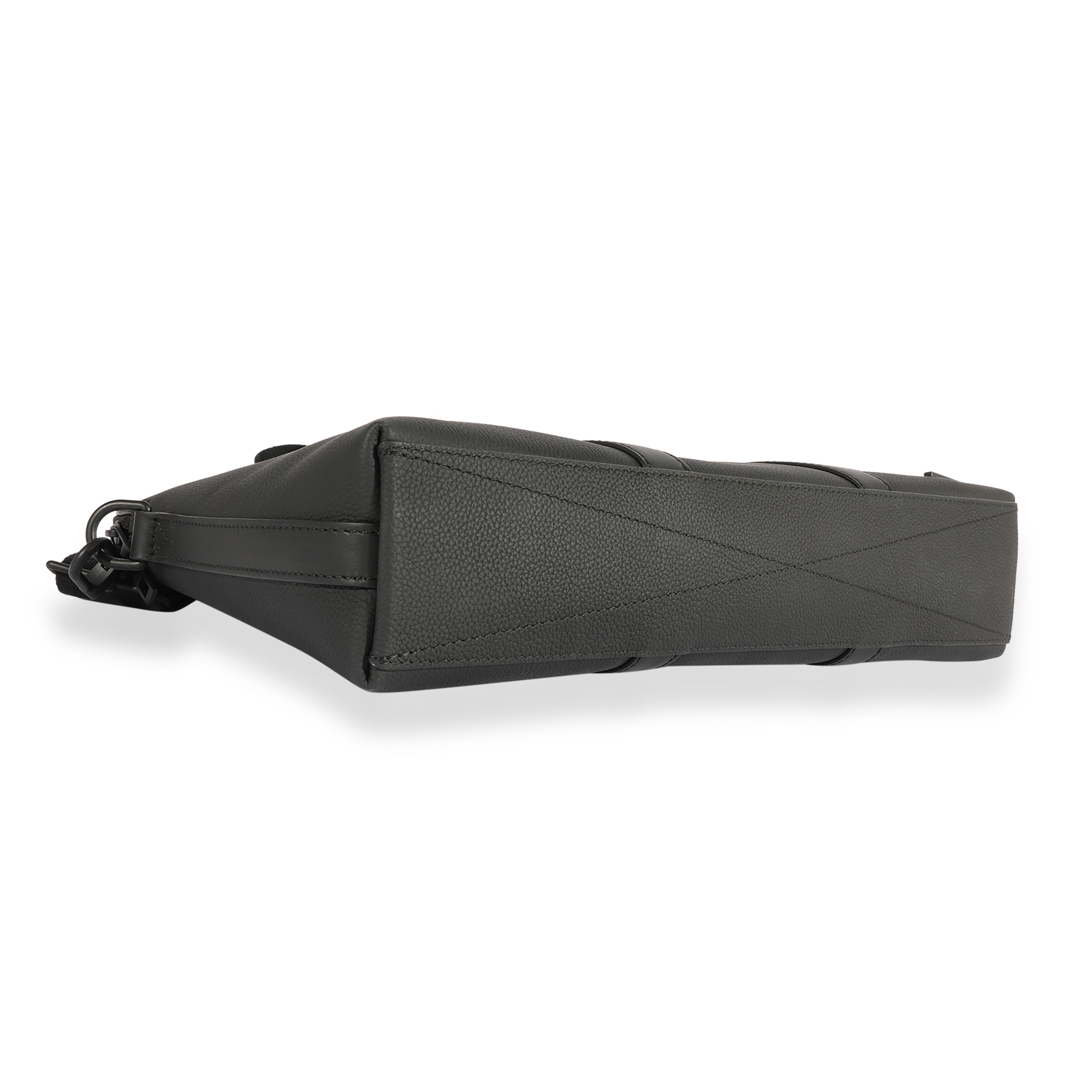 Louis Vuitton Louis Vuitton Black Aerogram Leather Briefcase Bag
