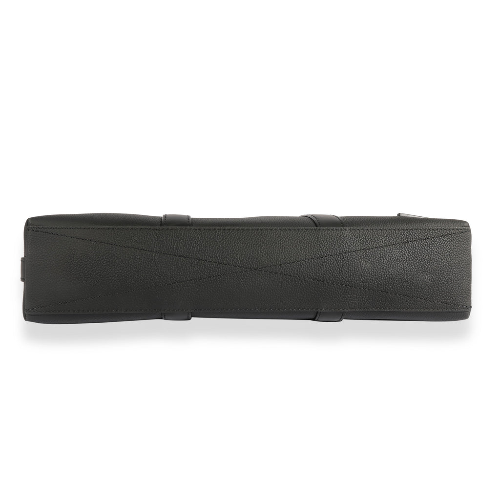 Louis Vuitton Louis Vuitton Black Aerogram Leather Briefcase Bag