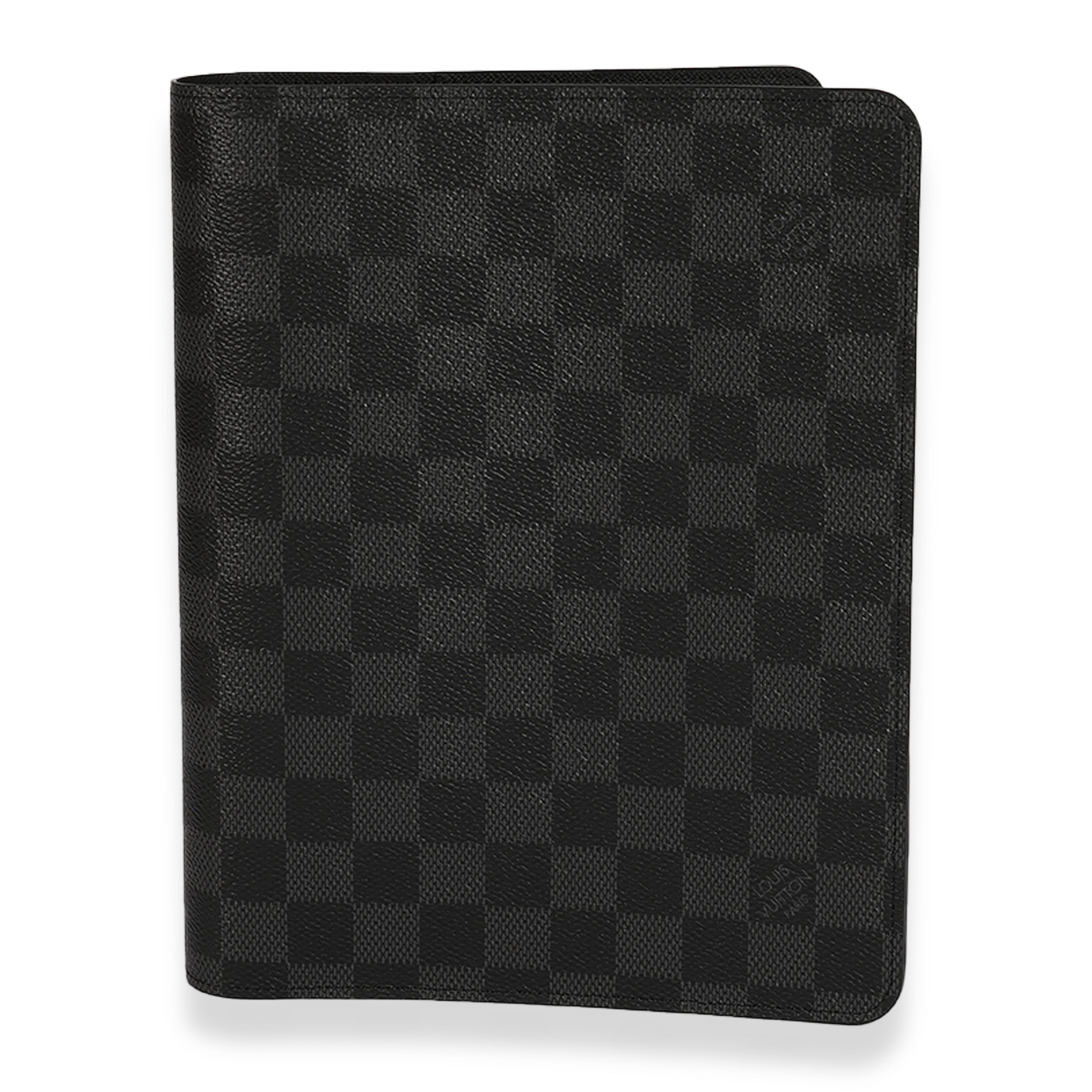 Louis Vuitton Louis Vuitton Damier Graphite Desk Agenda Cover