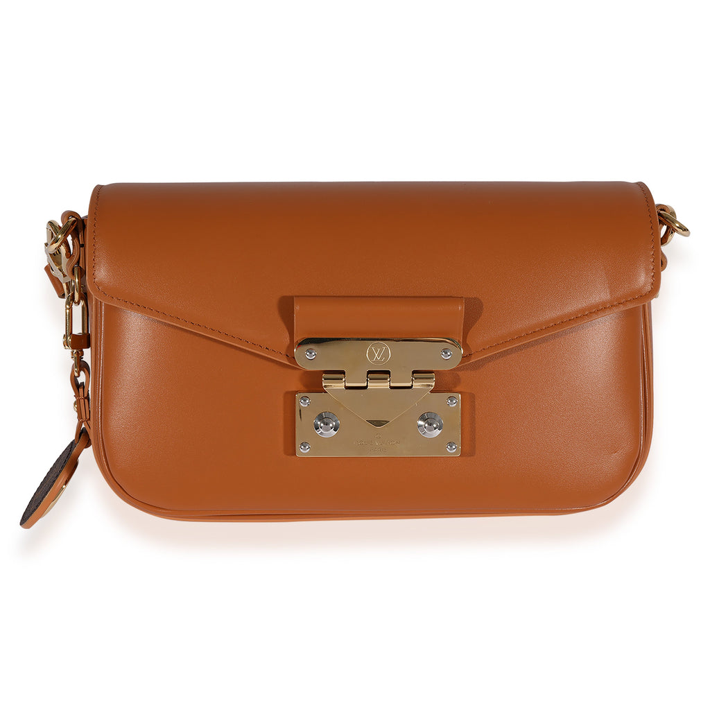 Louis Vuitton Louis Vuitton Hazelnut Calfskin Swing Bag