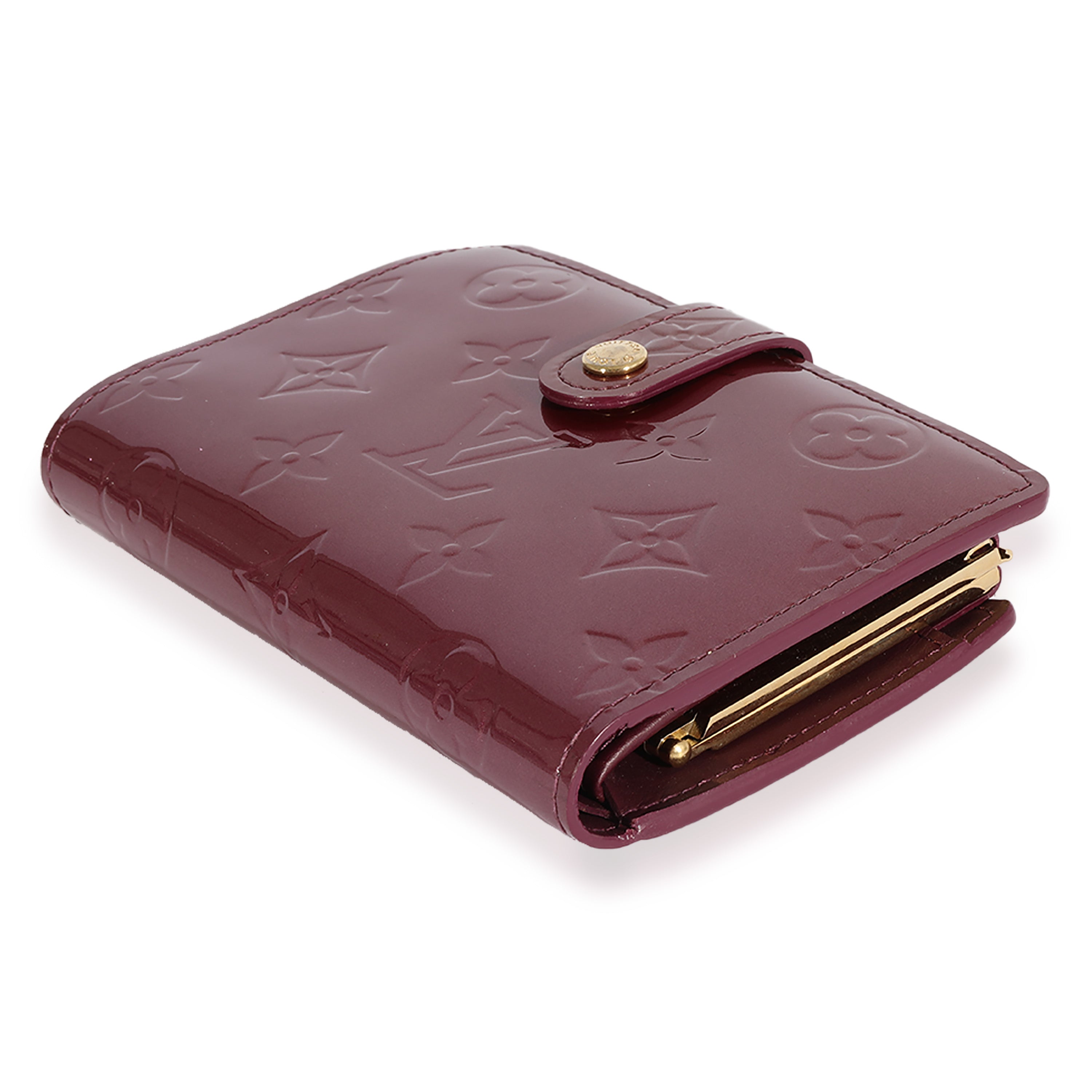 Louis Vuitton Louis Vuitton Violette Monogram Vernis French Purse Wallet