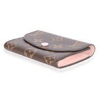Louis Vuitton Louis Vuitton Monogram Canvas & Fuchsia 6 Key Holder