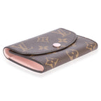 Louis Vuitton Louis Vuitton Monogram Canvas & Fuchsia 6 Key Holder