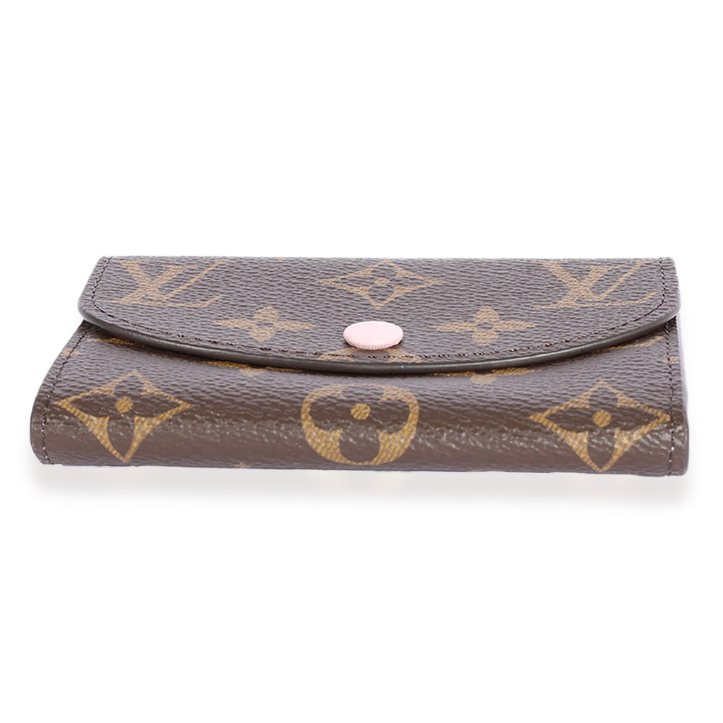 Louis Vuitton Louis Vuitton Monogram Canvas & Fuchsia 6 Key Holder