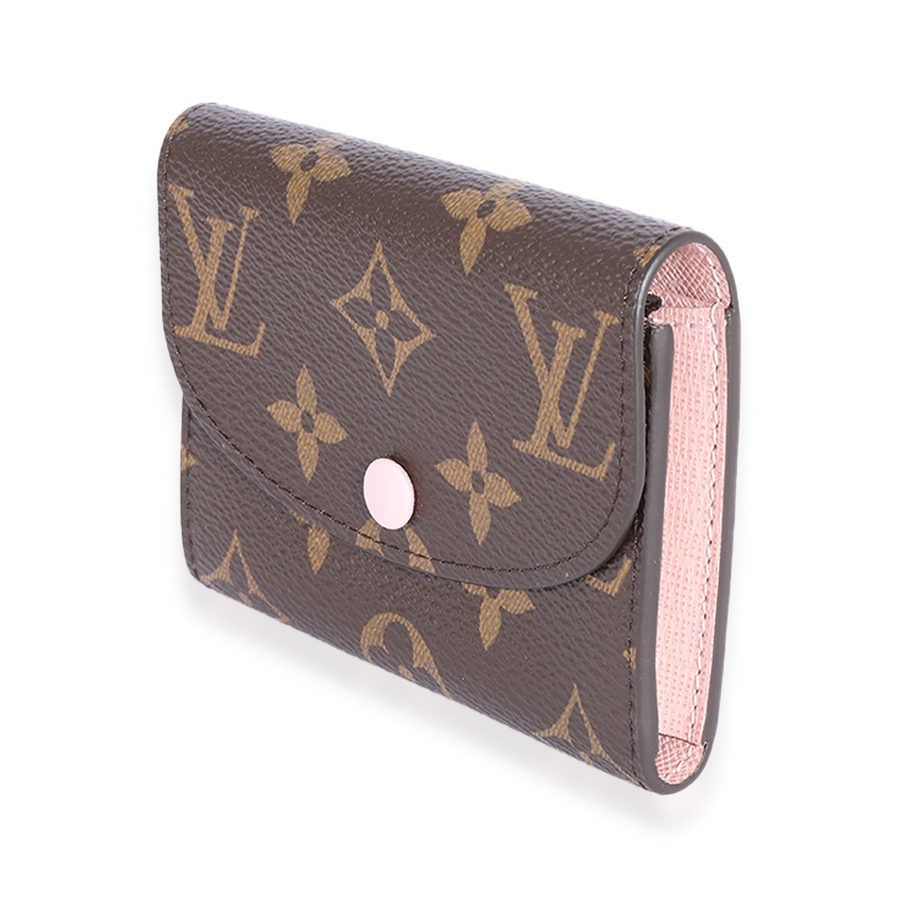 Louis Vuitton Louis Vuitton Monogram Canvas & Fuchsia 6 Key Holder