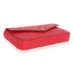 Louis Vuitton Louis Vuitton Scarlet Monogram Empreinte Félicie Pochette