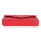 Louis Vuitton Louis Vuitton Scarlet Monogram Empreinte Félicie Pochette