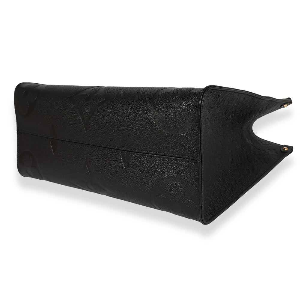 Louis Vuitton Louis Vuitton Black Monogram Empreinte Onthego MM