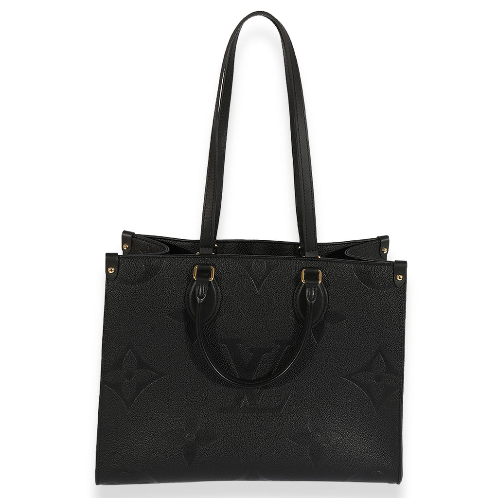 Louis Vuitton Louis Vuitton Black Monogram Empreinte Onthego MM