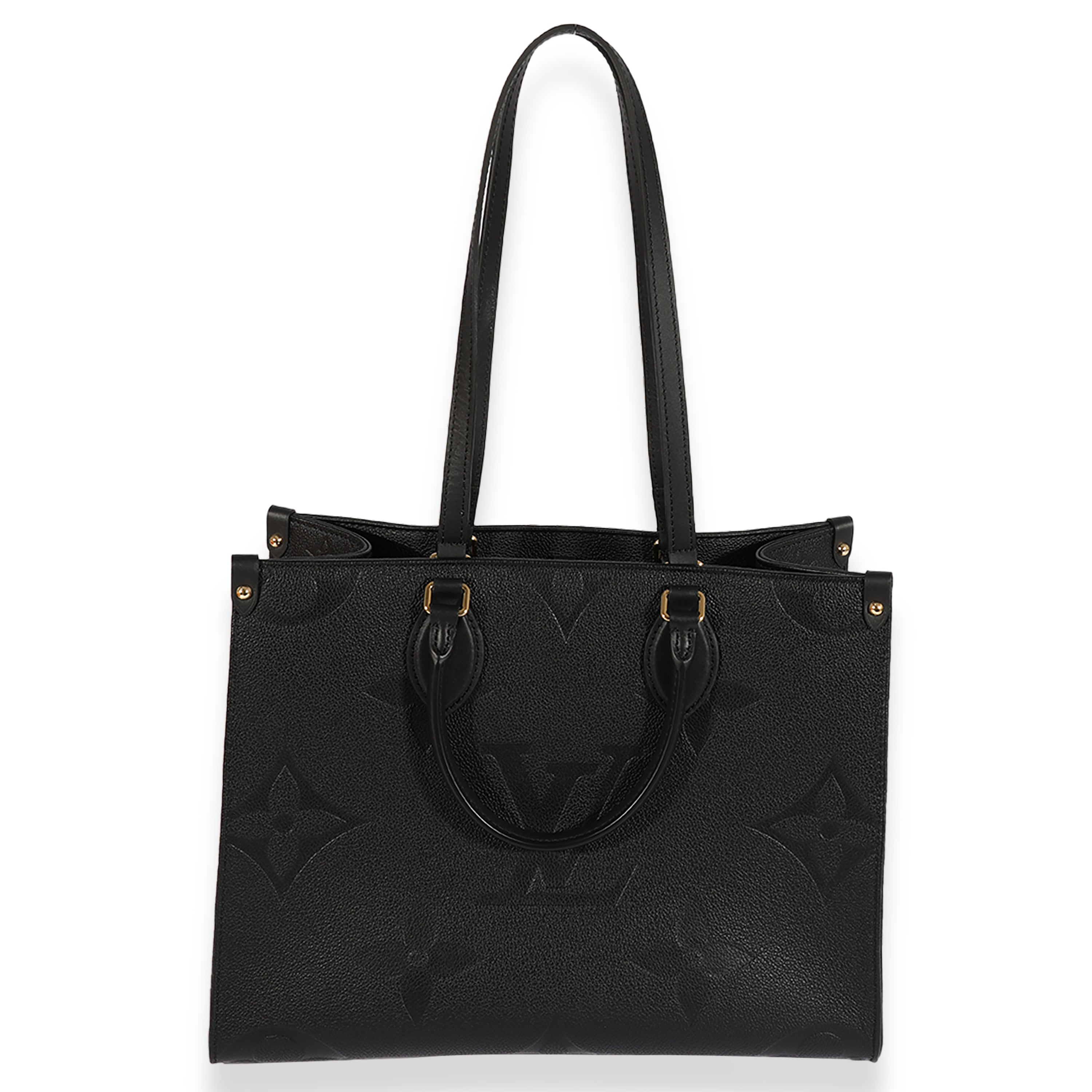 Louis Vuitton Louis Vuitton Black Monogram Empreinte Onthego MM