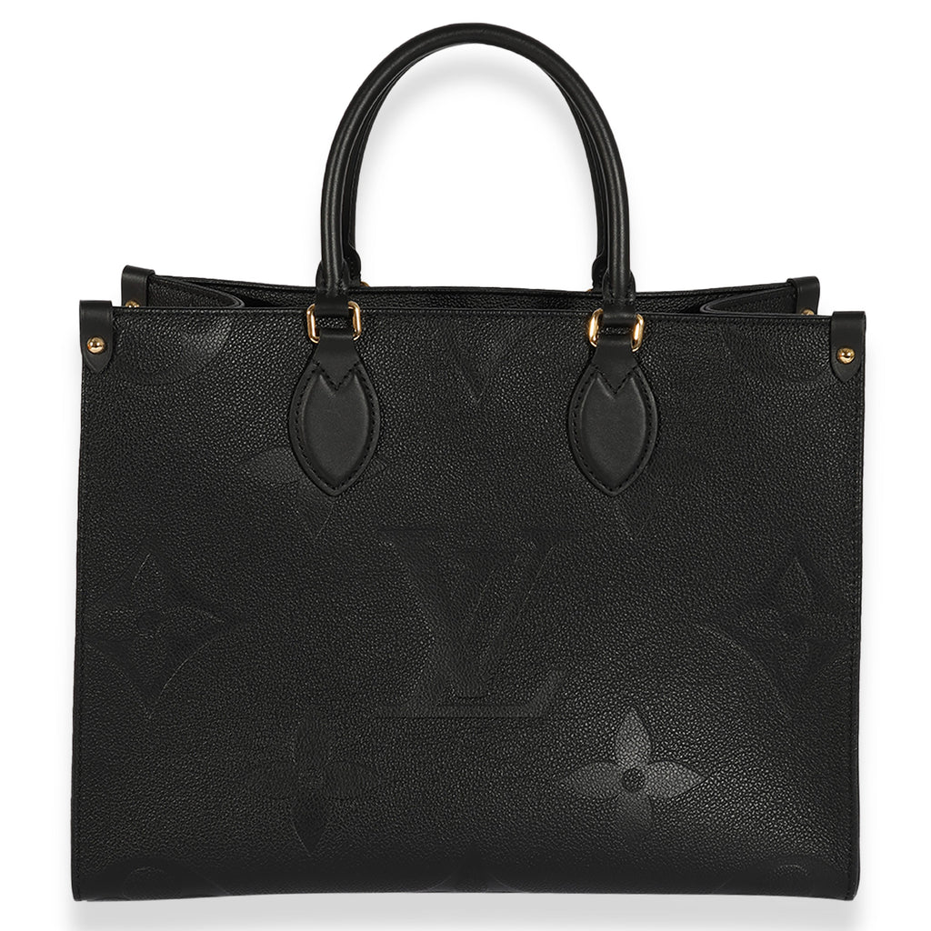 Louis Vuitton Louis Vuitton Black Monogram Empreinte Onthego MM