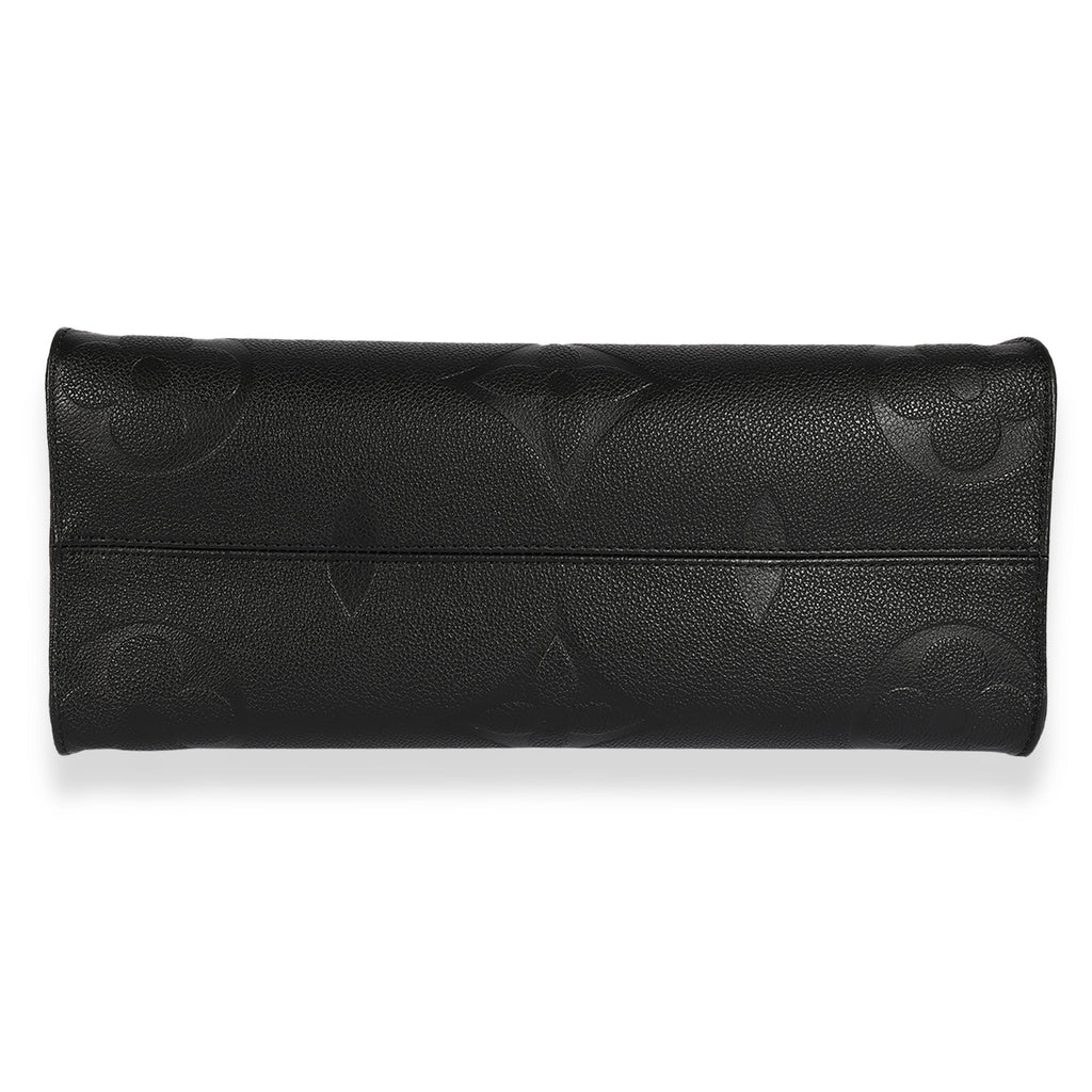 Louis Vuitton Louis Vuitton Black Monogram Empreinte Onthego MM