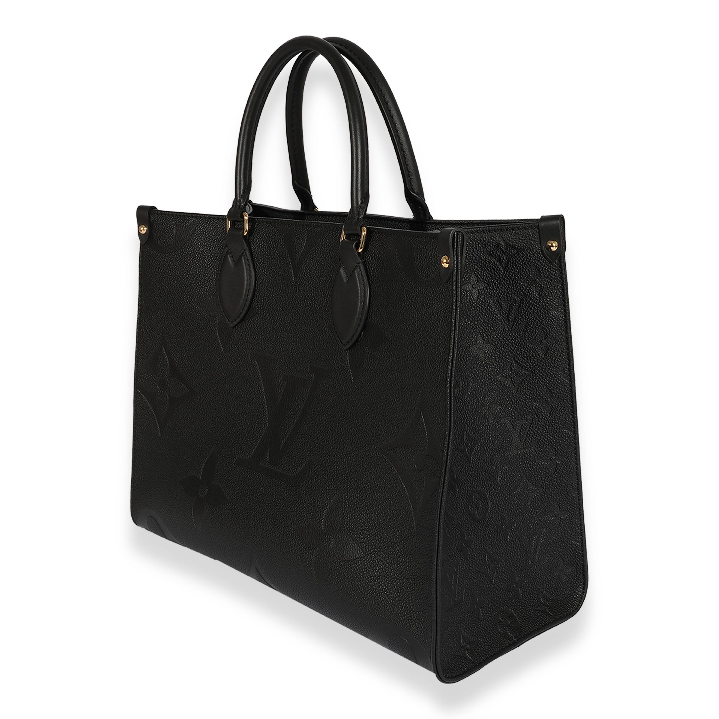 Louis Vuitton Louis Vuitton Black Monogram Empreinte Onthego MM