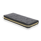 Louis Vuitton Louis Vuitton Black Monogram Empreinte Clémence Wallet
