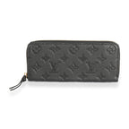 Louis Vuitton Louis Vuitton Black Monogram Empreinte Clémence Wallet