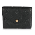 Louis Vuitton Louis Vuitton Black Monogram Empreinte Victorine Wallet