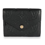 Louis Vuitton Louis Vuitton Black Monogram Empreinte Victorine Wallet